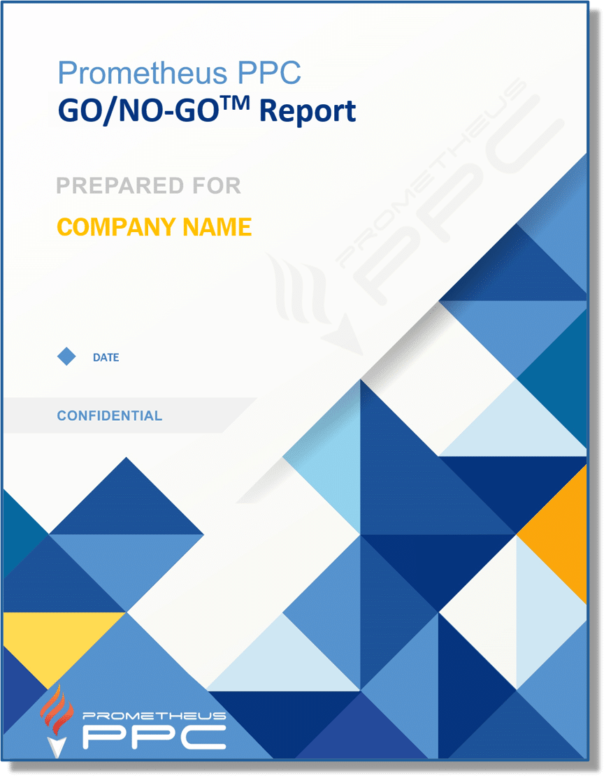 Go/No-Go Report - find out whether it's possible to meet your Google Ads objectives